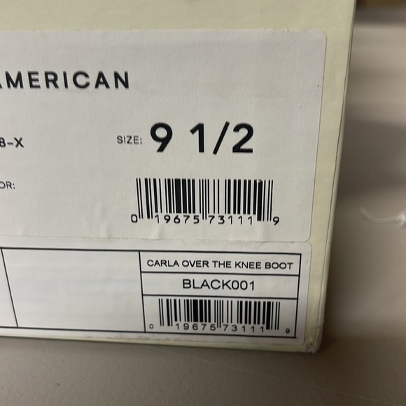NIB Good American Carla Over-The-Knee Boot Black - Picture 9 of 9